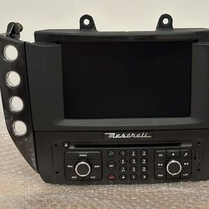 2017 MASERATI GRANDTURISMO OEM NAVIGATION SYSTEM/RADIO/CAMERA